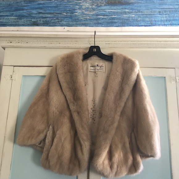 Vintage Samuel Rifken Fur Stole - Picture 2 of 5
